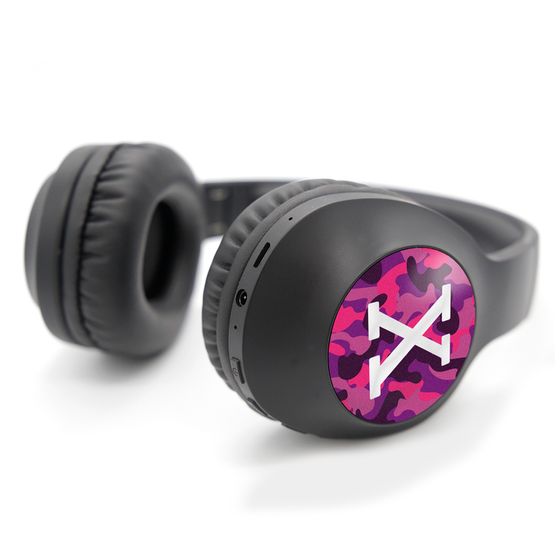 TPE Camo Personalised Bluetooth Headphones