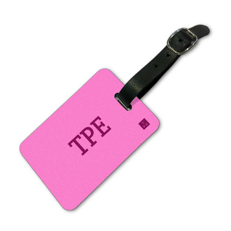 TPE Single Sided Personalised Luggage Tag